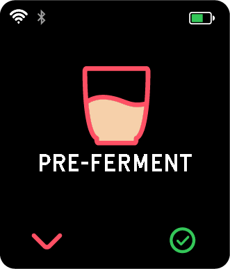 Pre-ferment mode